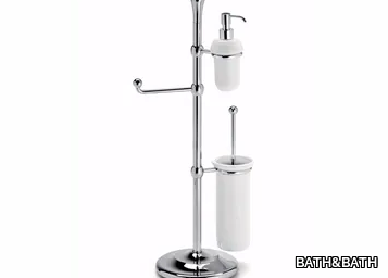 Toilet roll holder - Standing towel rack _ BATH&BATH