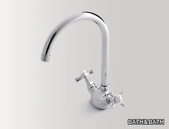 ALDEN - Countertop 1 hole washbasin tap with adjustable spout _ BATH&BATH