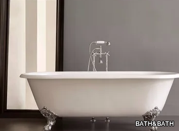 KENT - Cast iron bathtub on legs _ BATH&BATH