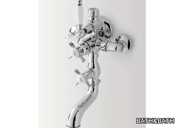 ALDEN - Wall-mounted thermostatic bathtub mixer _ BATH&BATH