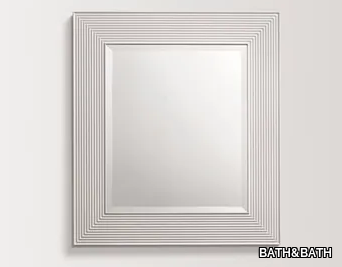 HAZE - Rectangular wall-mounted framed mirror _ BATH&BATH