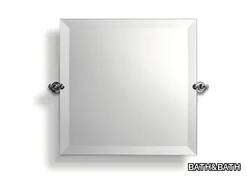 CIRCLE - Tilting square bathroom mirror _ BATH&BATH