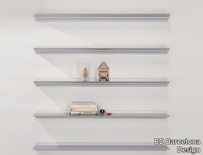 CORNISA - Aluminium wall shelf _ BD Barcelona Design