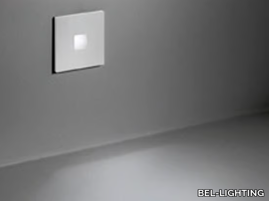 YORKA A - Wall-mounted LED aluminium steplight _ BEL-LIGHTING