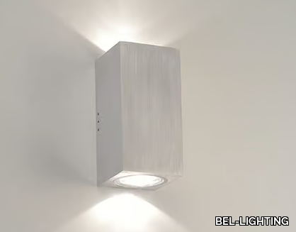 CUBE 2L - Anodized aluminium Outdoor wall Lamp _ BEL-LIGHTING