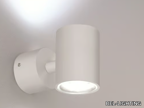 MICRO 2 - LED wall-mounted round aluminium spotlight _ BEL-LIGHTING