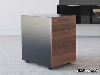 A2 - Wooden office drawer unit with castors _ BK Contract