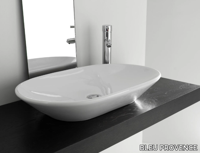 BP021-BP022-BP023 - Countertop oval ceramic washbasin _ BLEU PROVENCE