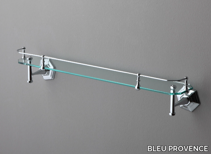 LUX - Glass bathroom wall shelf _ BLEU PROVENCE