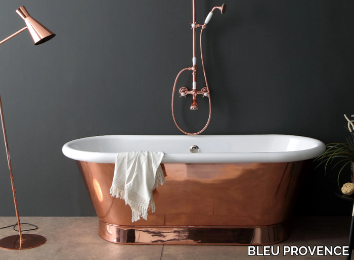 ELEGANCE - Freestanding copper bathtub _ BLEU PROVENCE