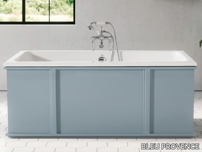 INDUSTRIAL - Rectangular cast iron bathtub _ BLEU PROVENCE