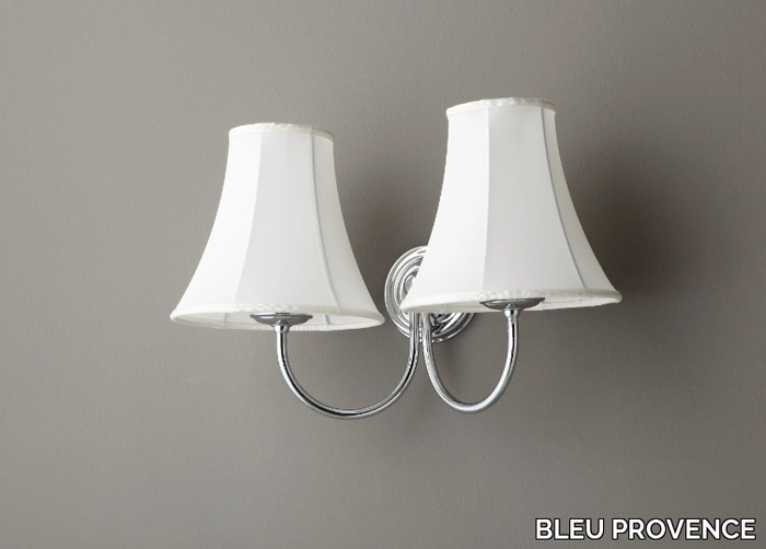 WALL LAMP HAT - Fabric wall lamp for bathroom _ BLEU PROVENCE