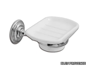 CLASSIC - Wall-mounted ceramic soap dish _ BLEU PROVENCE