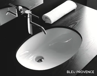 BP020 - Undermount oval ceramic washbasin _ BLEU PROVENCE