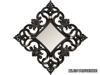 MAGNOLIA - Square framed wooden mirror _ BLEU PROVENCE