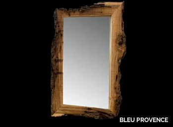 NEW AGE - Rectangular framed wooden mirror _ BLEU PROVENCE