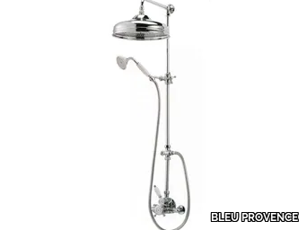 RDC115 - Wall-mounted thermostatic brass shower panel with hand shower _ BLEU PROVENCE