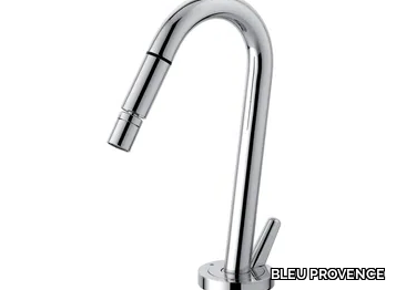 TOUCH - Countertop brass bidet mixer _ BLEU PROVENCE