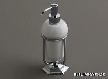 LUX - Ceramic Bathroom soap dispenser _ BLEU PROVENCE