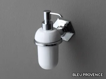 LUX - Wall-mounted ceramic Bathroom soap dispenser _ BLEU PROVENCE