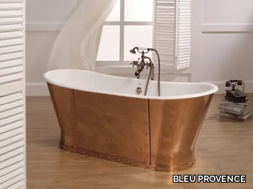 LUXURY COPPER - Freestanding copper bathtub _ BLEU PROVENCE