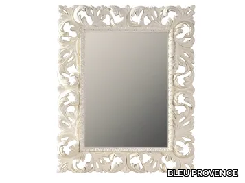 MAUVE - Rectangular framed wooden mirror _ BLEU PROVENCE