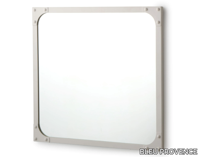 INDUSTRIALIS - Square framed wall-mounted mirror _ BLEU PROVENCE