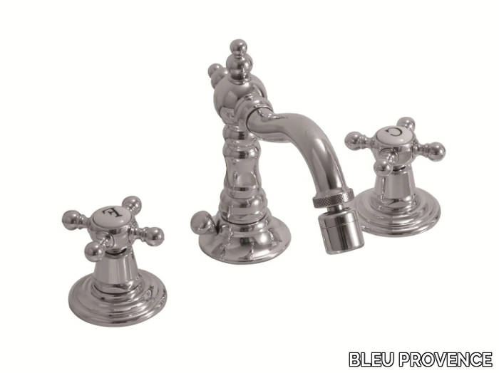 RB108 - 3 hole countertop brass bidet tap _ BLEU PROVENCE