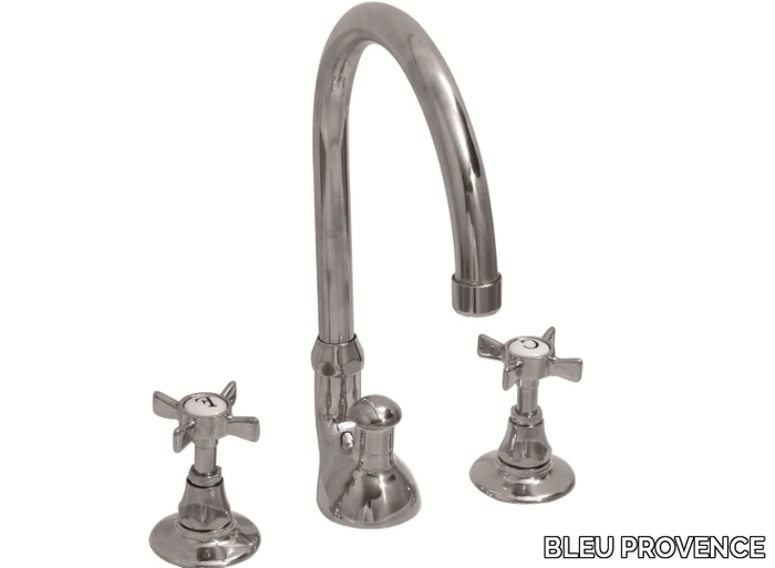 RL101 - 3 hole countertop washbasin tap _ BLEU PROVENCE