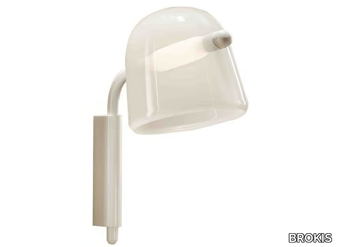 MONA - LED dimmable blown glass wall light _ BROKIS