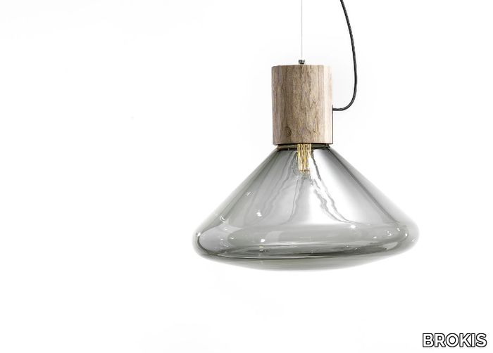 MUFFINS - LED blown glass pendant lamp _ BROKIS