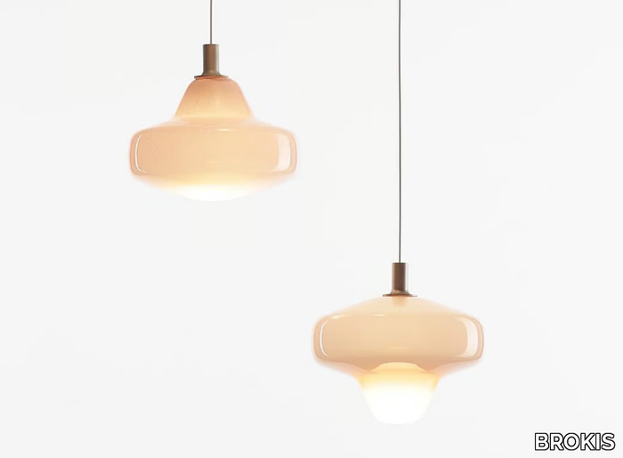 STARCLOUD - LED blown glass pendant lamp _ BROKIS