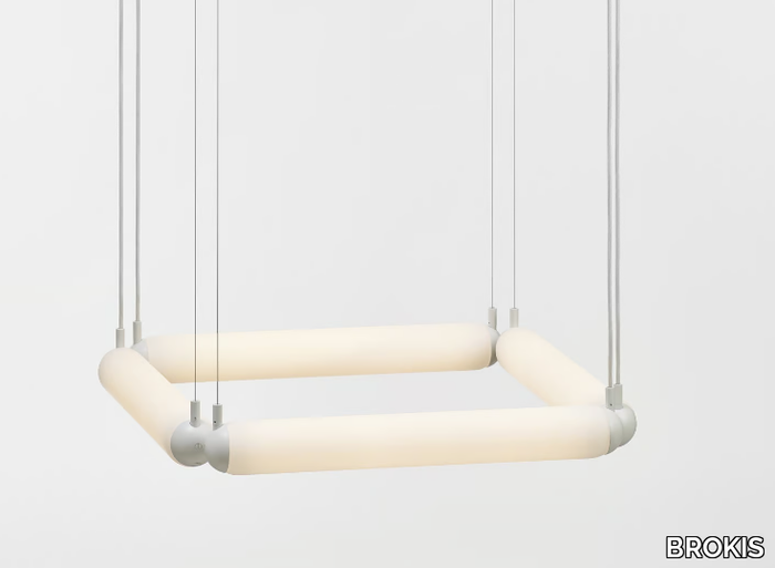 PURO CONTOUR - Adjustable glass pendant lamp _ BROKIS