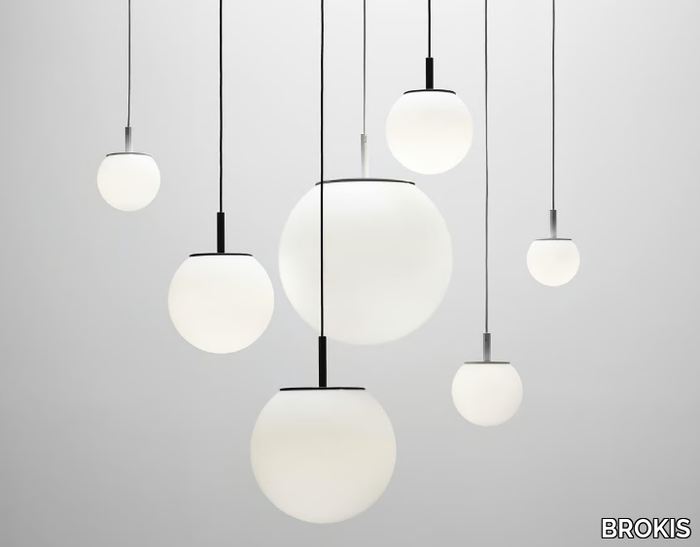 SFERA - Blown glass pendant lamp _ BROKIS