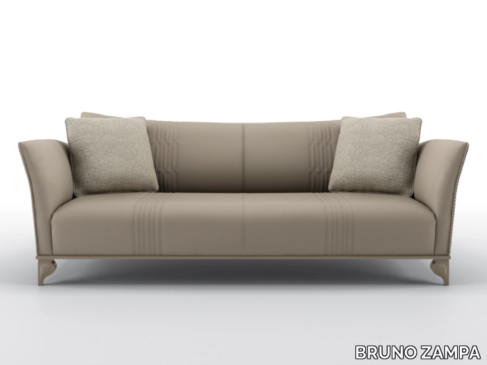 HEMINGWAY - 3 seater leather sofa _ BRUNO ZAMPA
