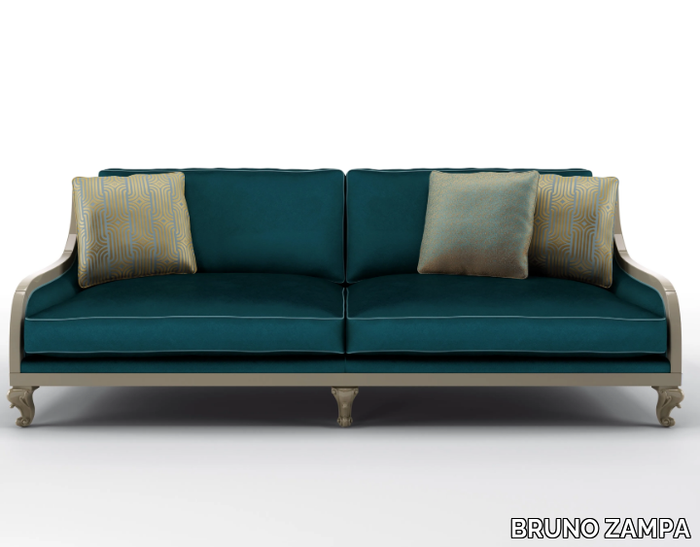 CLUB - 3 seater velvet sofa _ BRUNO ZAMPA