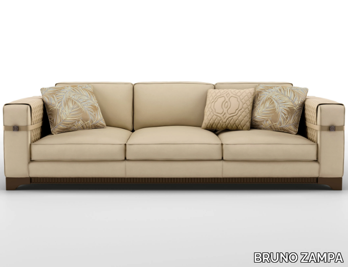 AMAZON - 4 seater leather sofa _ BRUNO ZAMPA