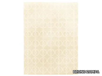 CLUB - Rectangular natural fibre rug with geometric shapes _ BRUNO ZAMPA