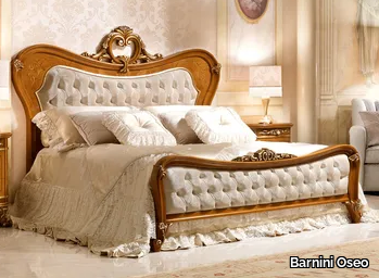 DIAMANTE - Double bed with tufted headboard _ Barnini Oseo