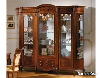 REGGENZA - Wood veneer display cabinet _ Barnini Oseo