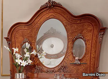 REGGENZA LUXURY - Oval framed mirror _ Barnini Oseo