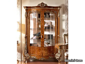 FIRENZE - Wood veneer display cabinet _ Barnini Oseo