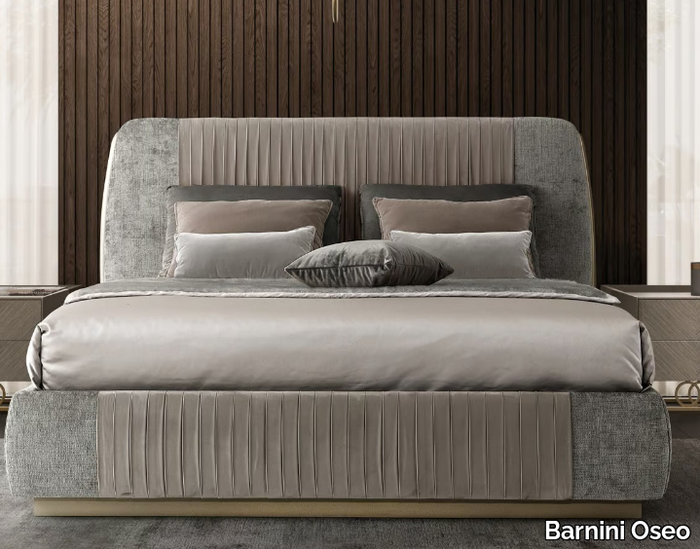 ROBERTO BARNINI - Fabric double bed _ Barnini Oseo