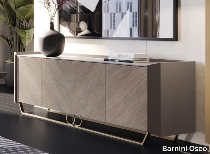 ROBERTO BARNINI - Honeycomb sideboard with doors _ Barnini Oseo