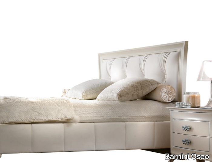 SOGNI D'AMORE - Tufted upholstered leather headboard _ Barnini Oseo