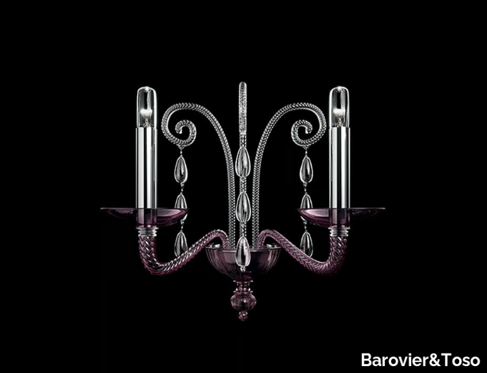 TAYMYR - Venetian crystal wall lamp _ Barovier&Toso