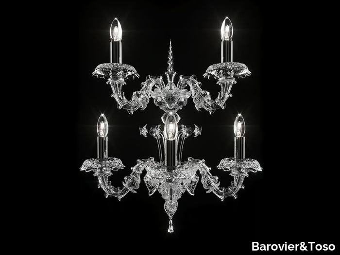 4604 - Venetian crystal wall lamp _ Barovier&Toso