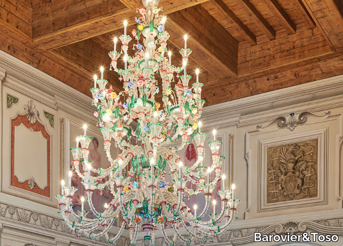 4607 - Venetian crystal chandelier _ Barovier&Toso