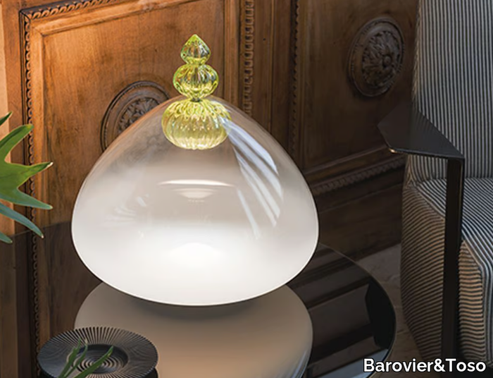 PADMA - Venetian crystal table lamp _ Barovier&Toso