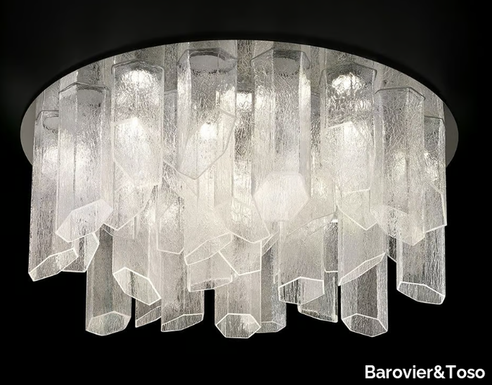 TRIM - Venetian crystal ceiling lamp _ Barovier&Toso